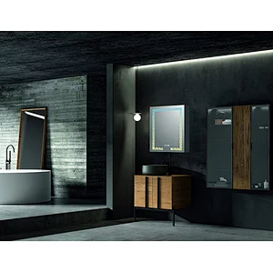 Mosmile Demister LED Mirror Cabinet for Bathroom