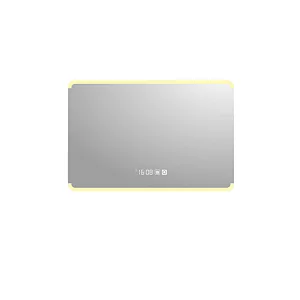 Mosmile Contemporary Wall Touch Anti-fog Bathroom Mirror with LED Light