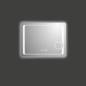 Mosmile Wall Rectangle Magnifying LED Bathroom Mirror