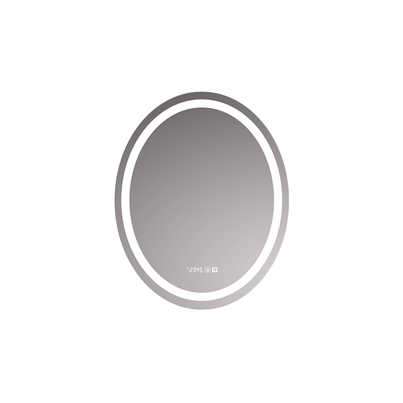 Mosmile Modern Wall LED Lights Anti-fog Oval Bathroom Mirror