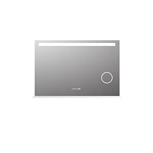 Mosmile Hotel Wall Magnifying Framed LED Bathroom Mirror
