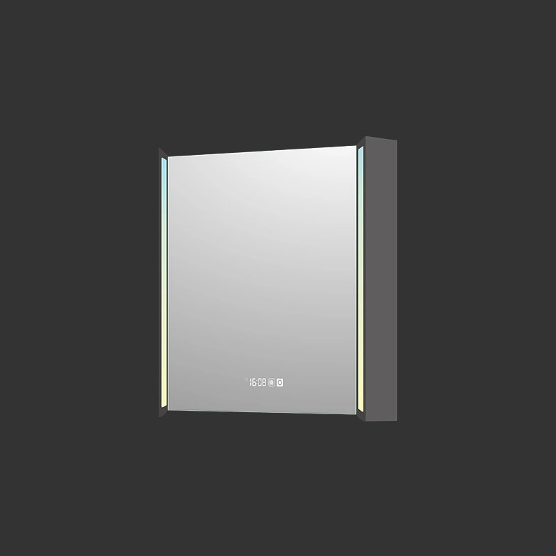 Mosmile Home Dimming Framed LED Bathroom Mirror Cabinet
