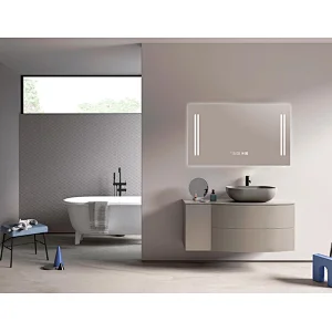 Mosmile Best Anti-fog Wall Hanging LED Bathroom Mirror
