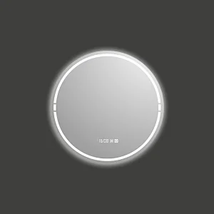 Mosmile Home Round Wall Hanging Touch Switch LED Bathroom Mirror