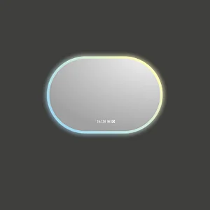 Mosmile Hotel LED Light Dimming Wall Hanging Bathroom Mirror
