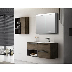 Mosmile Hotel Lighting Panel LED Bathroom Mirror Cabinet