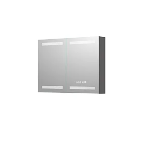 Mosmile Rectangle Wall Hanging  LED Bathroom Mirror Cabinet