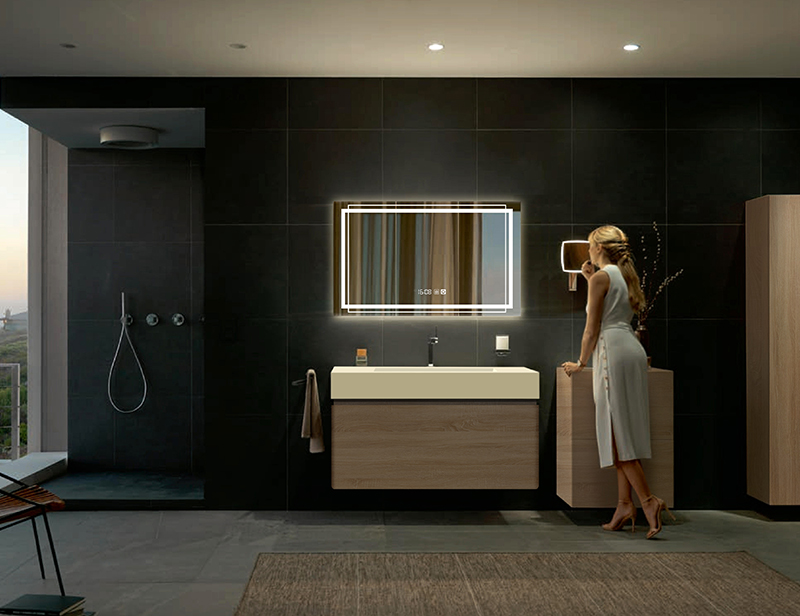 Mosmile Anti-fog LED Light Bathroom Illuminated Mirror