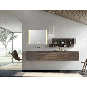 Mosmile Defogging Wall Hotel LED Lights Rectangle Bathroom Mirror