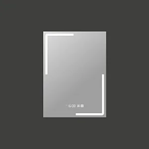 Mosmile Rectangle Illuminated LED Light  Anti-fog Bathroom Mirror