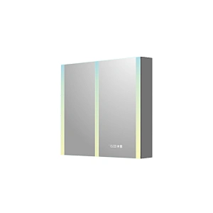 Mosmile Modern Illuminated LED Lights Bathroom Mirror Cabinet