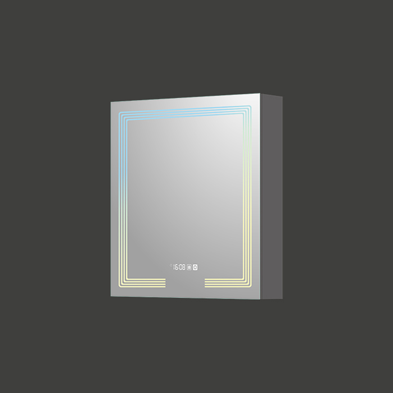 Mosmile Wall Rectangle Bathroom LED Mirror Cabinet