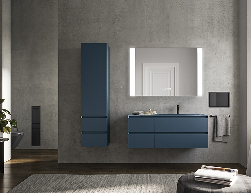 Mosmile Rectangle LED Illuminated Light  Anti-fog Bathroom Mirror