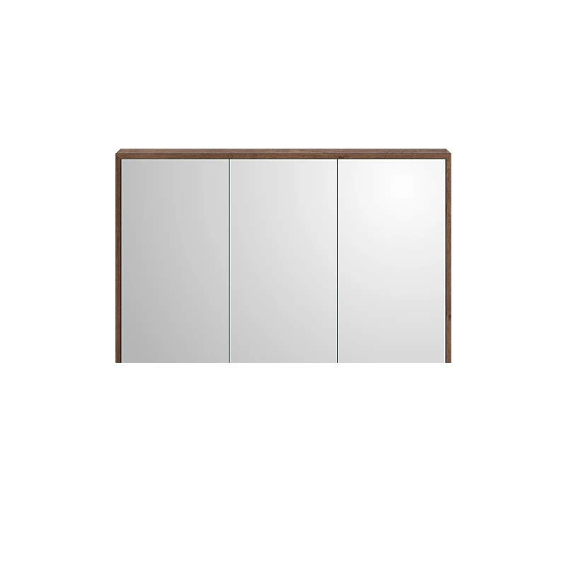 Mosmile Wood Framed Bathroom Mirror Cabinet without LED