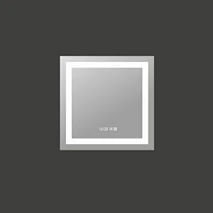Mosmile Customized Wall Anti-fog Square LED Backlit Bathroom Mirror