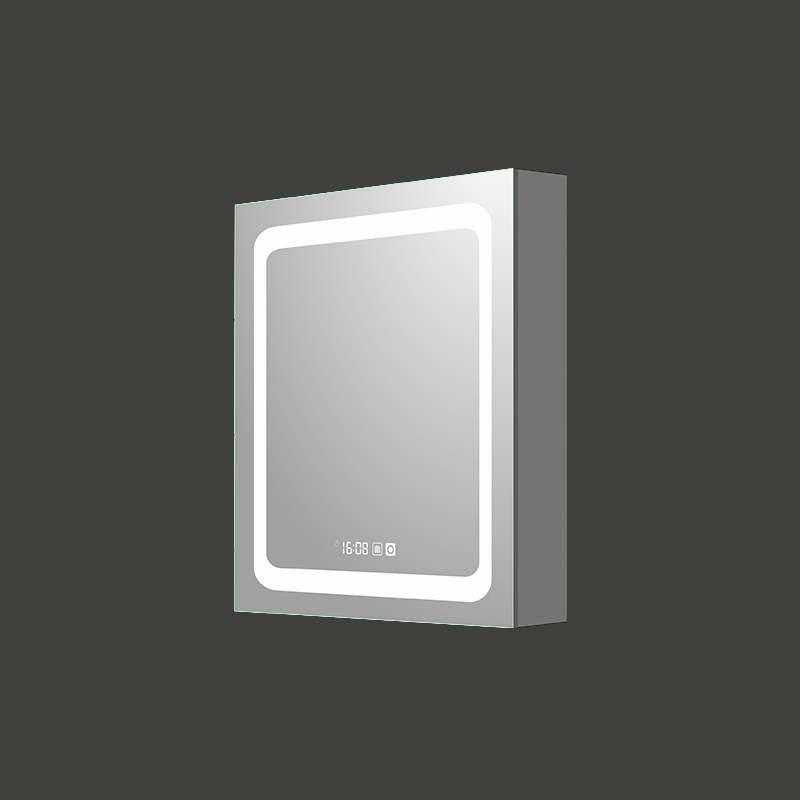 Mosmile Elegant Wall LED Bathroom Illuminated Mirror Cabinet