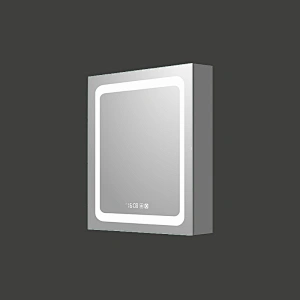 Mosmile Elegant Wall LED Bathroom Illuminated Mirror Cabinet