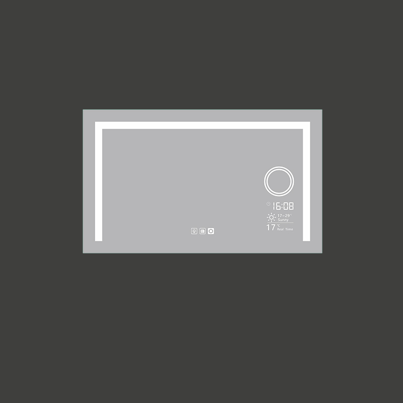 Mosmile Wall LED Backlit Weather Rectangle Bathroom Mirror