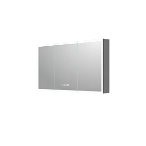Mosmile Frameless 3 Door LED Bathroom Mirror Cabinet