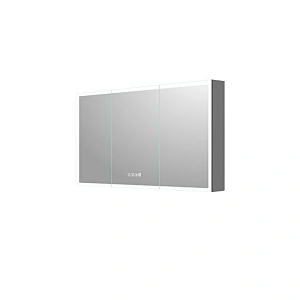 Mosmile Frameless 3 Door LED Bathroom Mirror Cabinet