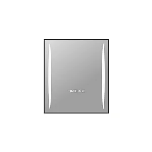 Mosmile Wall Hanging Hotel Framed Bathroom Mirror with LED