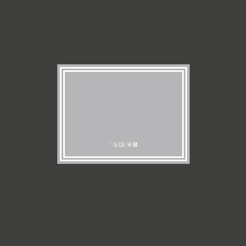 Mosmile Frameless Wall LED Backlit Light Rectangle Bathroom Mirror