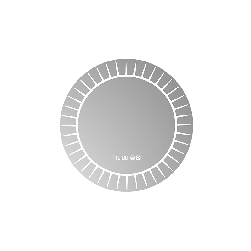 Mosmile Modern Wall Round LED Anti-fog Bathroom Mirror