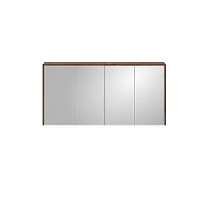 Mosmile Wall Mounted Wood Bathroom Mirror Cabinet