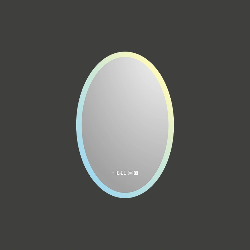 Mosmile LED Illuminated Light  Anti-fog Oval Bathroom Mirror