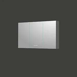 Mosmile Wall Mounted LED Backlit Bathroom Mirror Cabinet