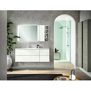 Mosmile Modern Anti-fog LED Bathroom Illuminated Lighted Mirror