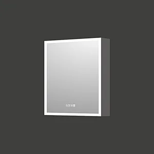 Mosmile Anti-fog LED Lighted Bathroom Mirror Cabinet