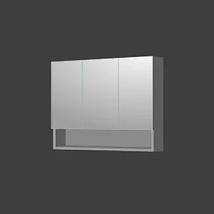 Mosmile 3 Door Bathroom Mirror Cabinet without LED