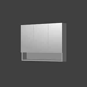 Mosmile 3 Door Bathroom Mirror Cabinet without LED