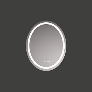 Mosmile Modern Wall LED Lights Anti-fog Oval Bathroom Mirror