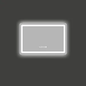 Mosmile High Quality Defogging Wall LED Backlit Lighted Bathroom Mirror