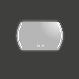 Mosmile Frameless LED Lights Bathroom Illuminated Mirror