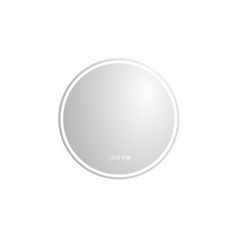 Mosmile Frameless LED Round Bathroom Illuminated Mirror