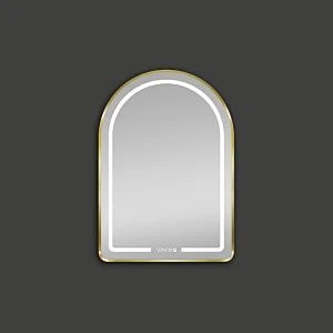 Mosmile LED Light Anti-fog Live Room Framed Bathroom Mirror