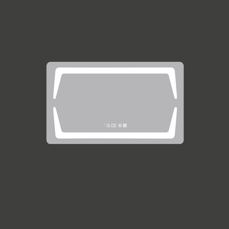 Mosmile Wall Hanging Hotel Anti-fog Bathroom Mirror with LED Backlit Light