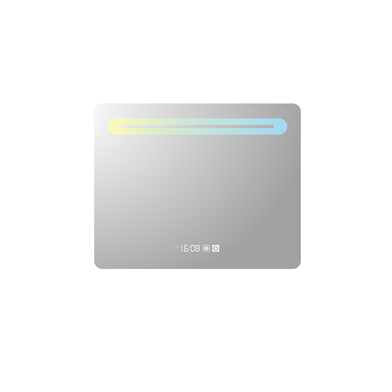 Mosmile Hotel Defogging Rectangle LED Lights Wall Bathroom Mirror