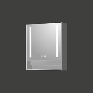 Mosmile Cheap Storage LED Aluminium Bathroom Mirror Cabinet