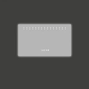Mosmile Rectangle LED Light Anti-fog Illuminated Bathroom Mirror