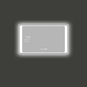 Mosmile Elegant Hotel Defogging Bluetooth LED Bathroom Mirror