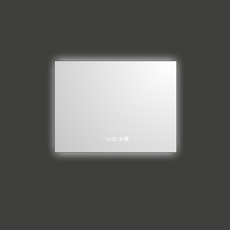 Mosmile Wall Hanging Framed LED Backlit Bathroom Mirror