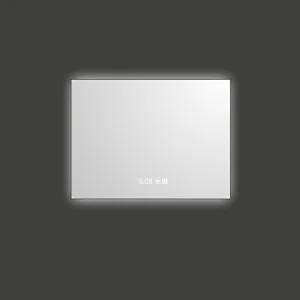 Mosmile Wall Hanging Framed LED Backlit Bathroom Mirror