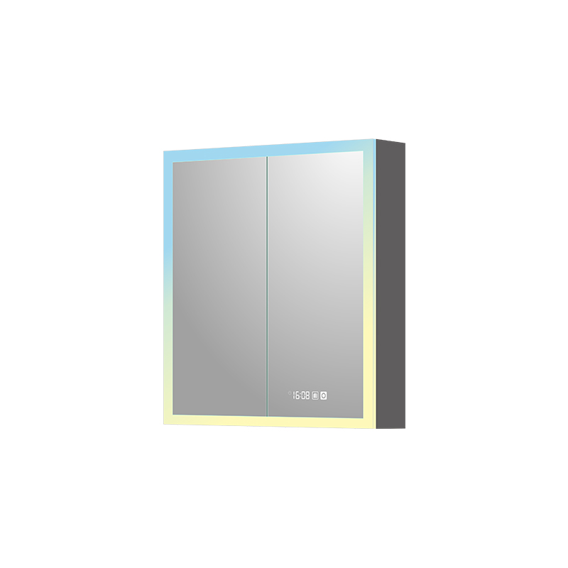 Mosmile Wall Mounted Dimming LED Bathroom Mirror Cabinet