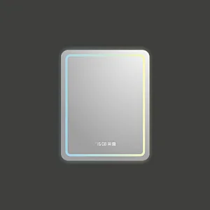Mosmile Cheap Rectangle Illuminated LED Lighted Dimming Bathroom Mirror