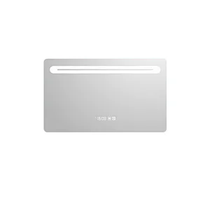 Mosmile Frameless Wall Rectangle LED Backlit Light Bathroom Mirror