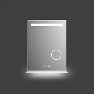 Mosmile Magnifying Panel LED Backlit Bathroom Mirror